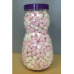 1065 ML NOVELTY - 70MM NECK - SNOWMAN WITH FACE